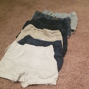 7pc short bundle (5pc 2t/ 2pc 18m) girl